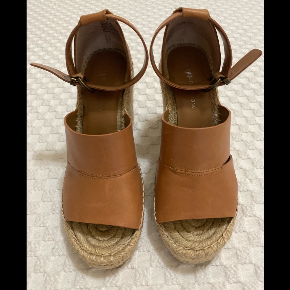 Nordstrome Treasure and Bond wedge sandals.